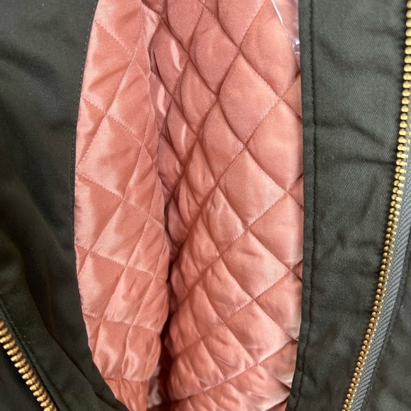 NWT J. Crew Primaloft green parka coat size small - Picture 8 of 8